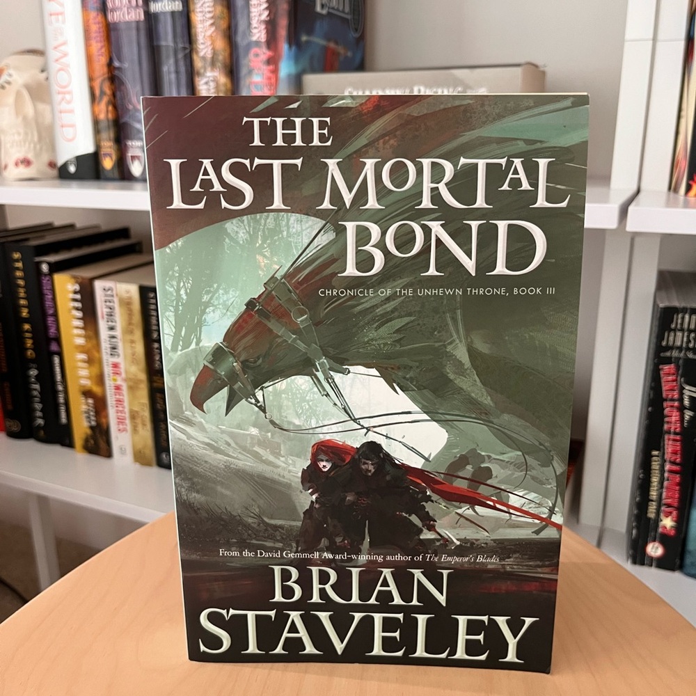 3/$20 📚 The Last Mortal Bond by Brian Staveley